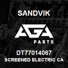 DT77014067 Sandvik SCREENED ELECTRIC CABLE | AGA Parts