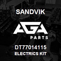 DT77014115 Sandvik ELECTRICS KIT | AGA Parts