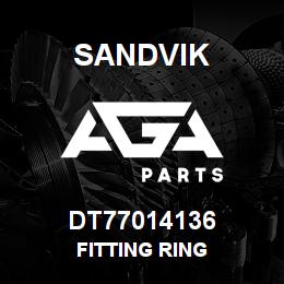 DT77014136 Sandvik FITTING RING | AGA Parts