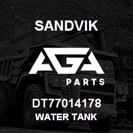 DT77014178 Sandvik WATER TANK | AGA Parts