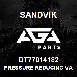 DT77014182 Sandvik PRESSURE REDUCING VALVE | AGA Parts