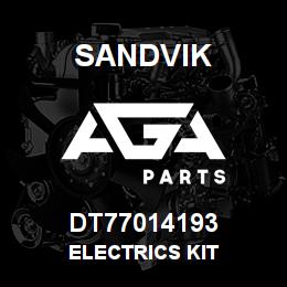 DT77014193 Sandvik ELECTRICS KIT | AGA Parts