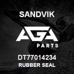 DT77014234 Sandvik RUBBER SEAL | AGA Parts