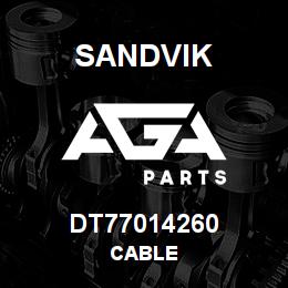 DT77014260 Sandvik CABLE | AGA Parts