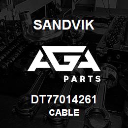 DT77014261 Sandvik CABLE | AGA Parts