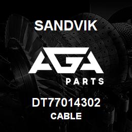 DT77014302 Sandvik CABLE | AGA Parts