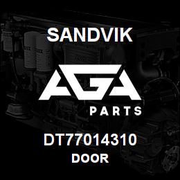 DT77014310 Sandvik DOOR | AGA Parts