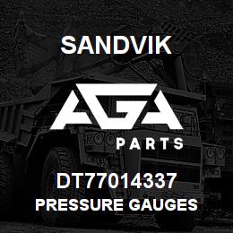 DT77014337 Sandvik PRESSURE GAUGES | AGA Parts
