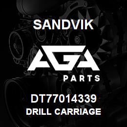 DT77014339 Sandvik DRILL CARRIAGE | AGA Parts