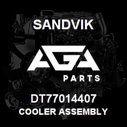 DT77014407 Sandvik COOLER ASSEMBLY | AGA Parts