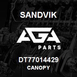 DT77014429 Sandvik CANOPY | AGA Parts