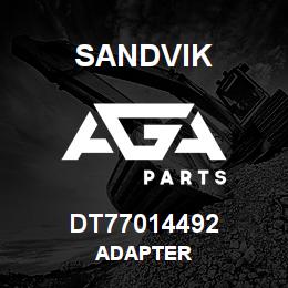 DT77014492 Sandvik ADAPTER | AGA Parts