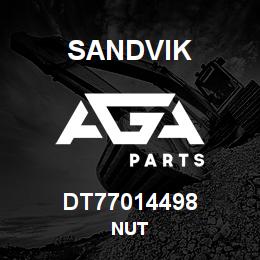 DT77014498 Sandvik NUT | AGA Parts