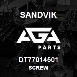 DT77014501 Sandvik SCREW | AGA Parts