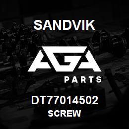 DT77014502 Sandvik SCREW | AGA Parts