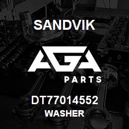 DT77014552 Sandvik WASHER | AGA Parts