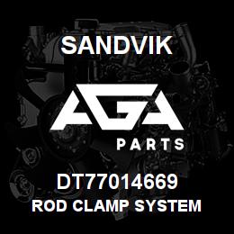 DT77014669 Sandvik ROD CLAMP SYSTEM | AGA Parts