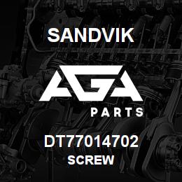 DT77014702 Sandvik SCREW | AGA Parts