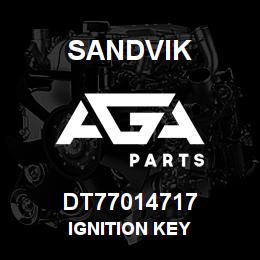 DT77014717 Sandvik IGNITION KEY | AGA Parts