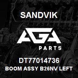 DT77014736 Sandvik BOOM ASSY B26NV LEFT | AGA Parts
