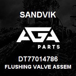 DT77014786 Sandvik FLUSHING VALVE ASSEMBLY | AGA Parts