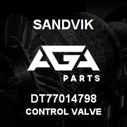 DT77014798 Sandvik CONTROL VALVE | AGA Parts