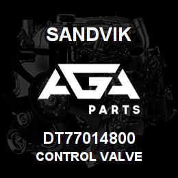 DT77014800 Sandvik CONTROL VALVE | AGA Parts