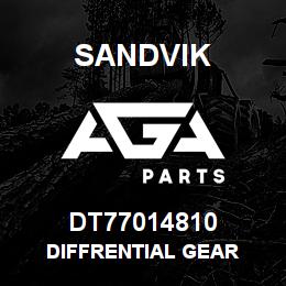 DT77014810 Sandvik DIFFRENTIAL GEAR | AGA Parts