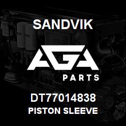 DT77014838 Sandvik PISTON SLEEVE | AGA Parts