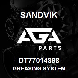 DT77014898 Sandvik GREASING SYSTEM | AGA Parts