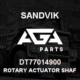 DT77014900 Sandvik ROTARY ACTUATOR SHAFT | AGA Parts