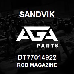 DT77014922 Sandvik ROD MAGAZINE | AGA Parts