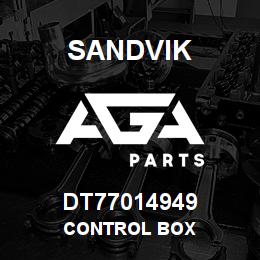 DT77014949 Sandvik CONTROL BOX | AGA Parts