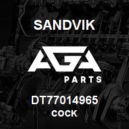 DT77014965 Sandvik COCK | AGA Parts