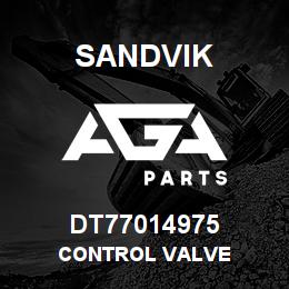 DT77014975 Sandvik CONTROL VALVE | AGA Parts
