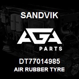 DT77014985 Sandvik AIR RUBBER TYRE | AGA Parts