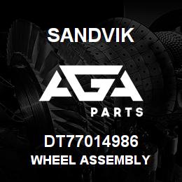 DT77014986 Sandvik WHEEL ASSEMBLY | AGA Parts