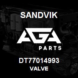 DT77014993 Sandvik VALVE | AGA Parts