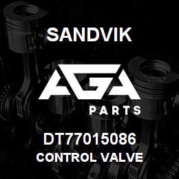 DT77015086 Sandvik CONTROL VALVE | AGA Parts
