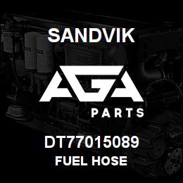 DT77015089 Sandvik FUEL HOSE | AGA Parts
