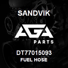 DT77015093 Sandvik FUEL HOSE | AGA Parts