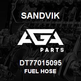 DT77015095 Sandvik FUEL HOSE | AGA Parts