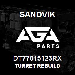 DT77015123RX Sandvik TURRET REBUILD | AGA Parts