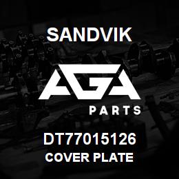 DT77015126 Sandvik COVER PLATE | AGA Parts