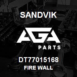 DT77015168 Sandvik FIRE WALL | AGA Parts
