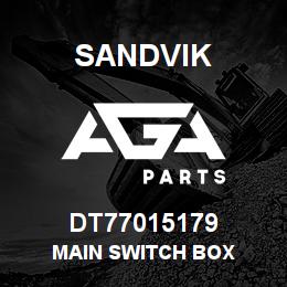 DT77015179 Sandvik MAIN SWITCH BOX | AGA Parts