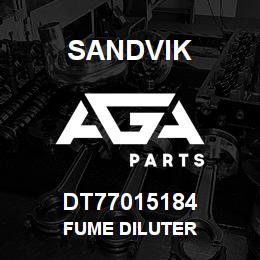 DT77015184 Sandvik FUME DILUTER | AGA Parts