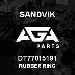 DT77015191 Sandvik RUBBER RING | AGA Parts