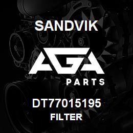 DT77015195 Sandvik FILTER | AGA Parts
