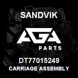 DT77015249 Sandvik CARRIAGE ASSEMBLY | AGA Parts